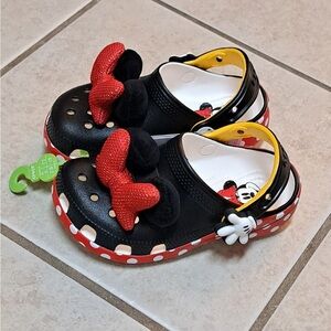 Crocs x Disney Minnie Mouse Classic Clogs - Little Kids Toddler C10